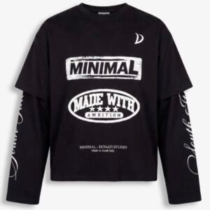 Longsleeve Minimal - Black